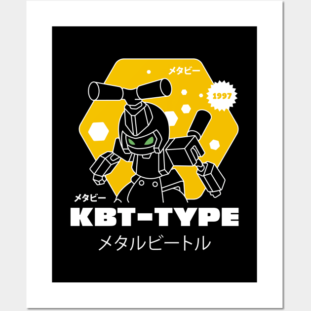 Aesthetic Kbt Beetle Type Wall Art by Lagelantee